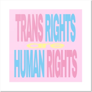 Trans Rights Are Human Rights Posters and Art